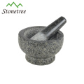 Atacado Molcajete Erva Spice Grinder Granito Mármore Pedra Almofariz e Pilão